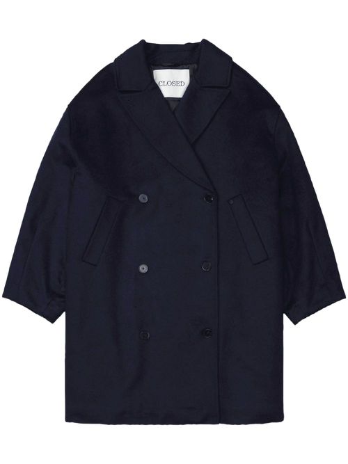 Double-breasted coat - Blue