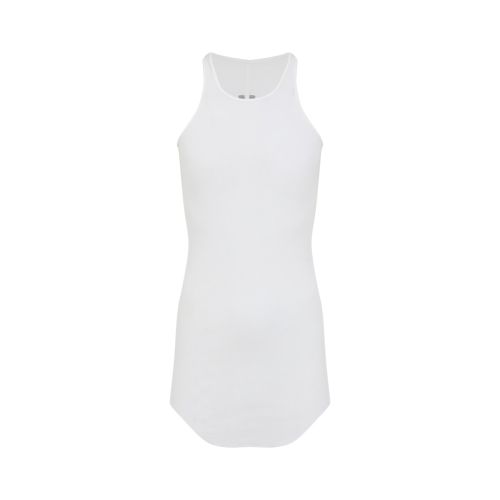 White Solid Tank Top