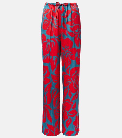 Floral palazzo pants