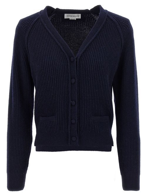 Stepped Hem Cardigan