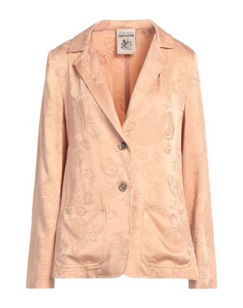 Semicouture Woman Blazer Apricot Size 10 Viscose, Acetate