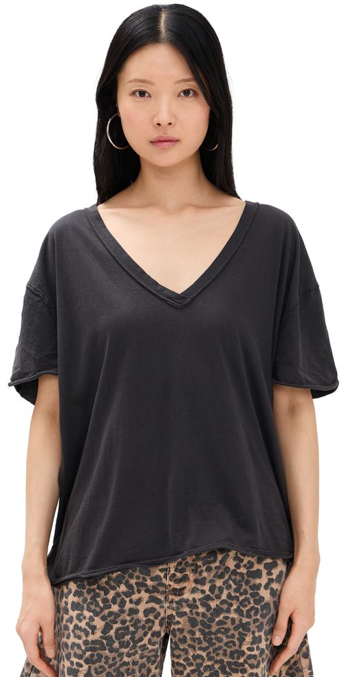 Nina V Tee Black