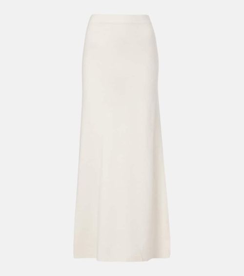 Dorina cashmere-blend maxi skirt