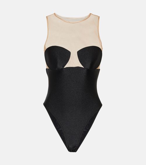 Hands tulle bodysuit