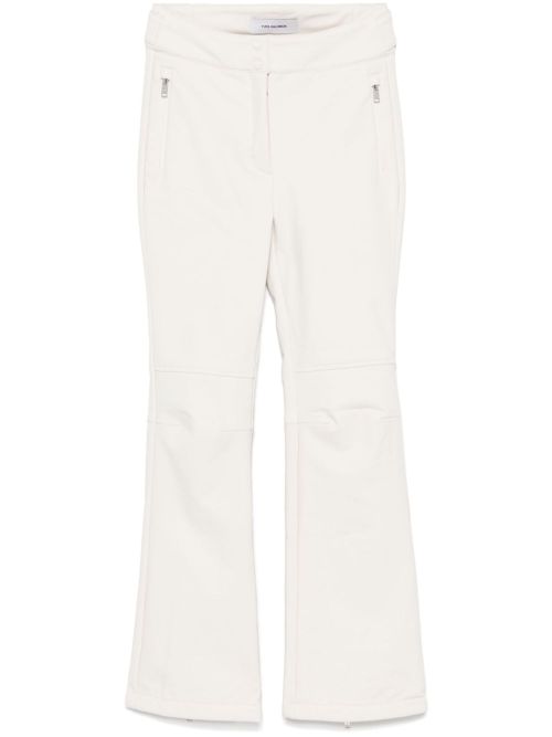 Waterproof Flared Ski Trousers — Off-white