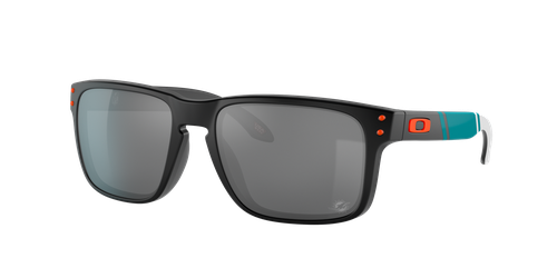 Oakley Man Sunglass OO9102 Miami Dolphins Holbrook™ -  Frame color: Matte Black, Lens color: Prizm Black