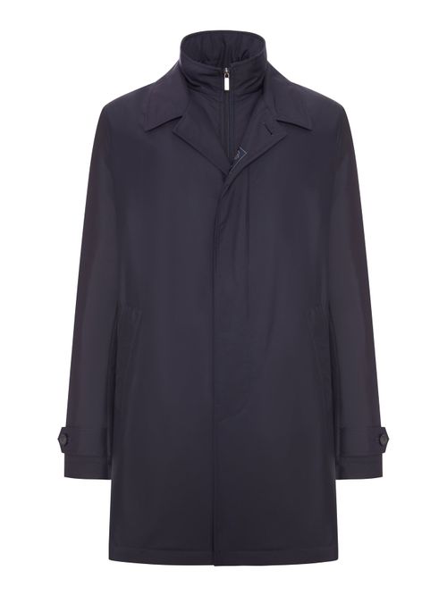 TECHNICAL POPLIN MORNING COAT - Fay Archive - Man