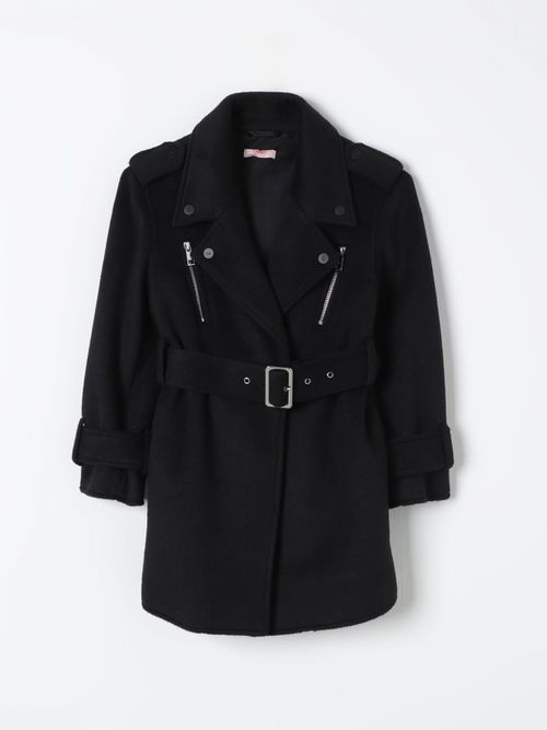 Coat Kids color Black