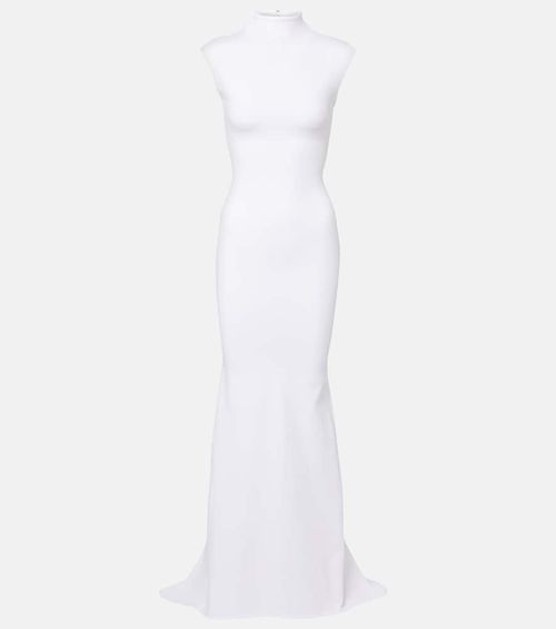 Alba crêpe jersey maxi dress