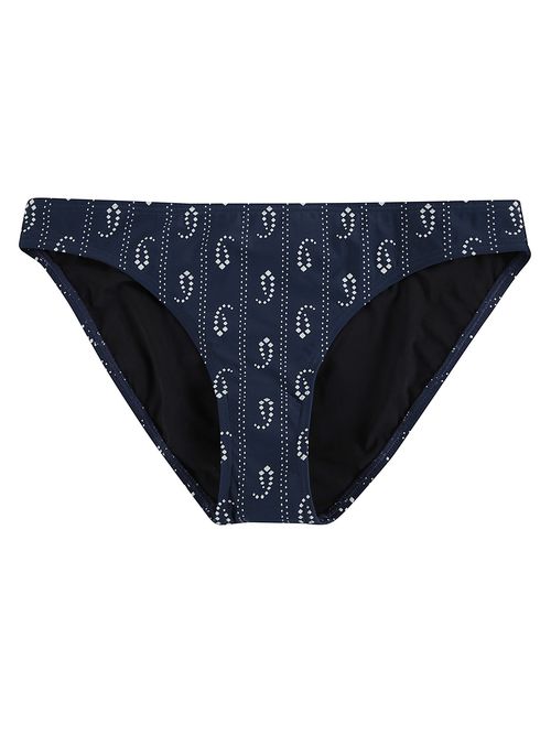 Printed Mini Bikini Bottoms