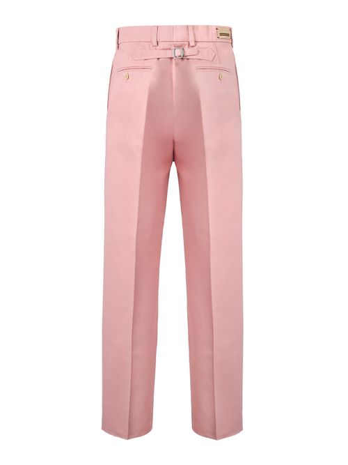 Cotton Trousers — Pink