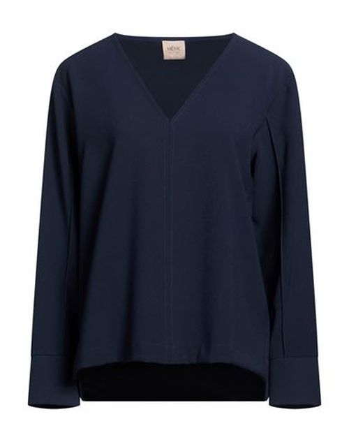 Même Road Woman Top Midnight blue Size 6 Polyester, Elastane