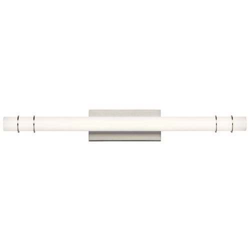 Brushed Nickel LED Linear Bath from the Korona Collection