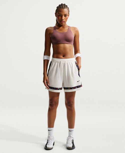 Women's Dri-fit Basketball Shorts - Sail/black