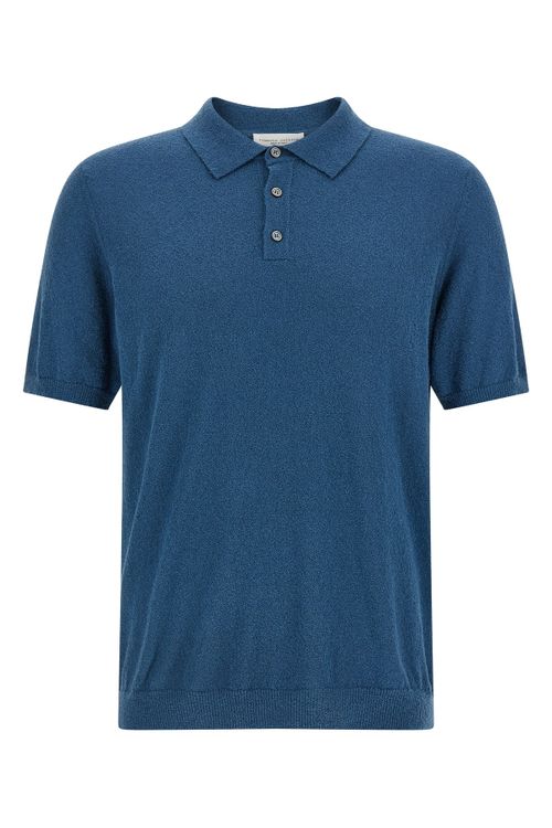 Spongy Effect Polo Shirt