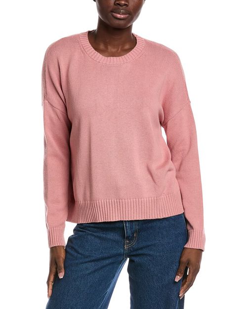 Boxy Cashmere-Blend Sweater