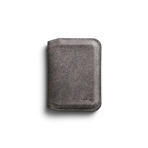 Apex Slim Sleeve Slim Molded Leather Wallet Pepper Blue