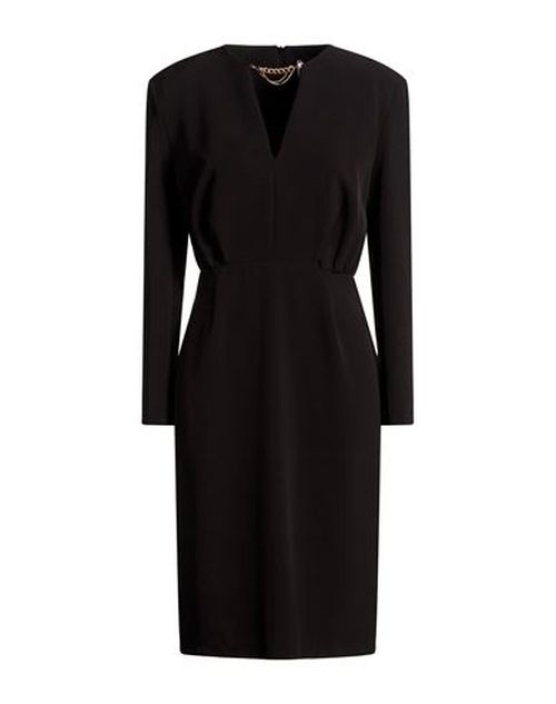 Woman Midi dress Black Size 6 Polyester, Elastane