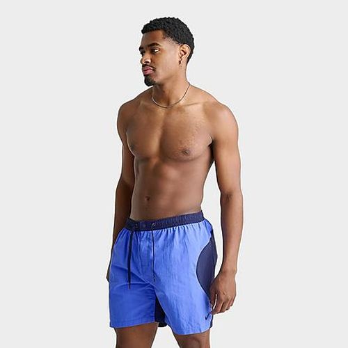 Men's Swim Lined 7" Volley Shorts in Royal/Navy