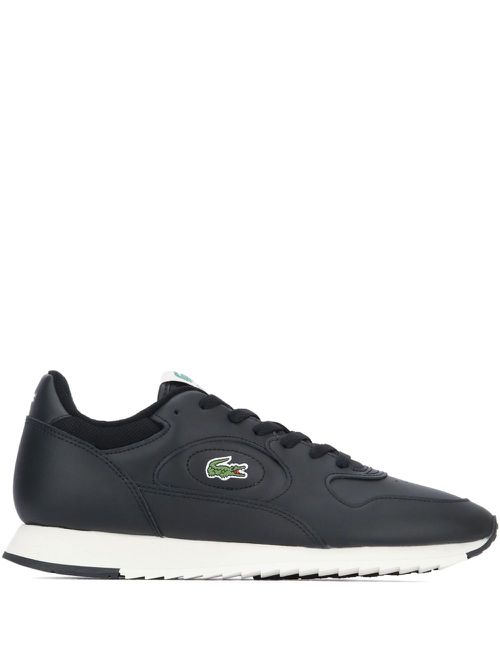 Lacoste Linetrack leather sneakers - Black