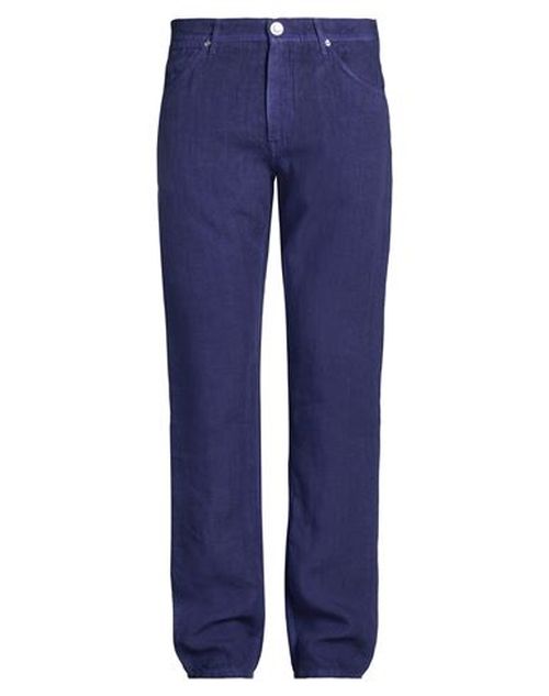 Man Pants Midnight blue Size 33 Linen