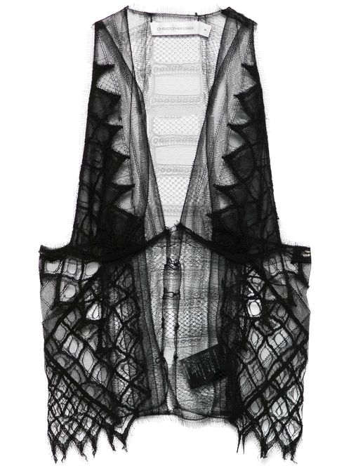 Collage vest - Black