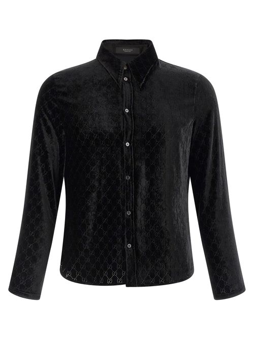 Gg Velvet Shirt