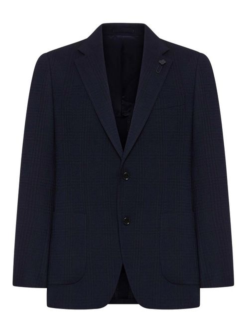 Single-Breasted Tailored Jacket