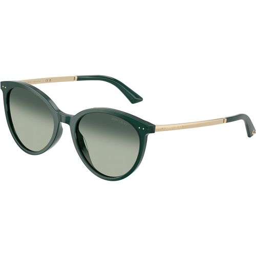 Jimmy Choo Donna Jimmy Choo JC5060 510019 Occhiali da sole Acetato Verde Blu Pantos Normale Sfumato