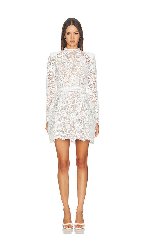 Nadine Merabi Sophie Dress in White. 2/XS also /S, 6/SM, 8/M, 10/L