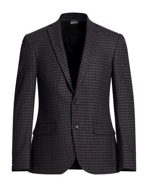 Man Blazer Midnight blue Size 46 Wool