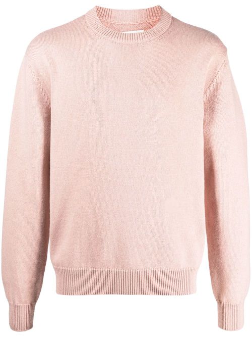 Cotton-cashmere jumper - Pink