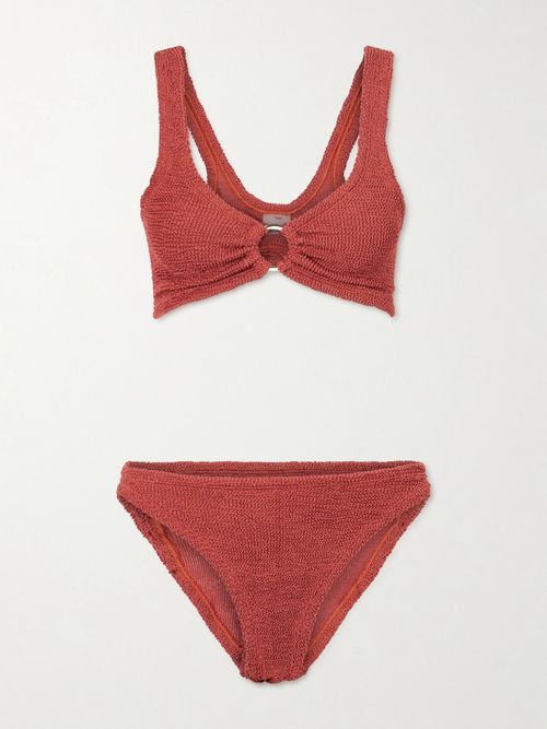 Embellished Original Crinkle™ Bikini - Red
