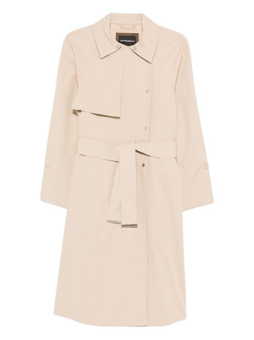Cotton blend trench coat