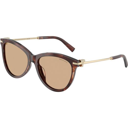 Tiffany Donna Tiffany TF4258BU 8421/8 Occhiali da sole Acetato Marrone Giallo Pantos Normale