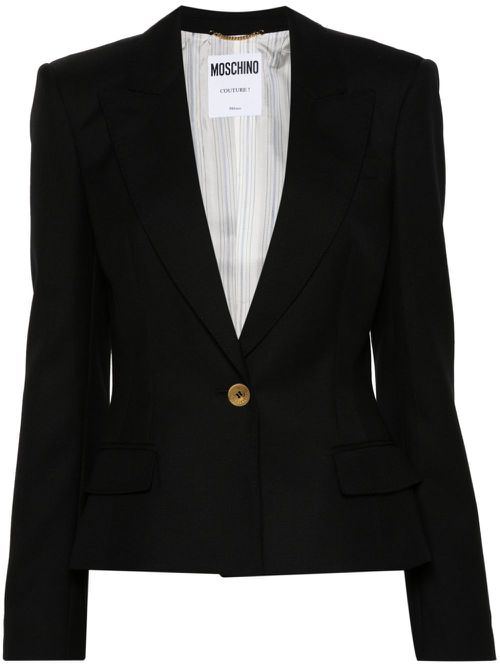 Virgin wool blazer - Black