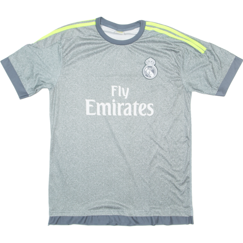 Real Madrid Ronaldo Mens Football Shirt Jersey Grey