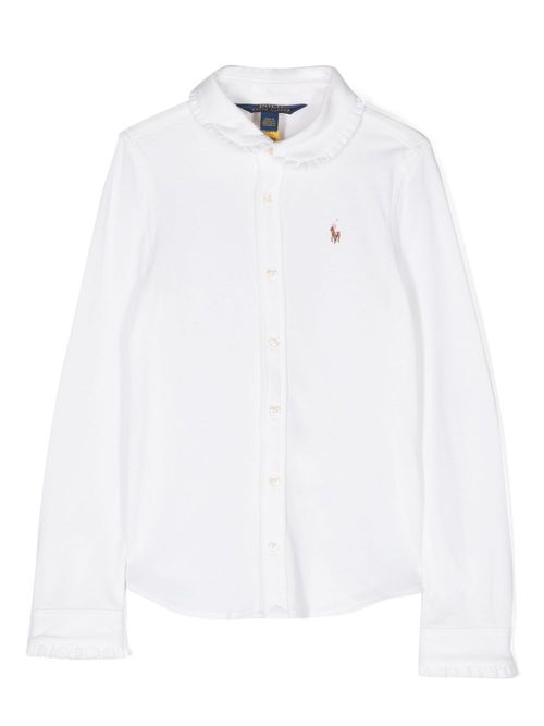 Polo Pony cotton shirt - White