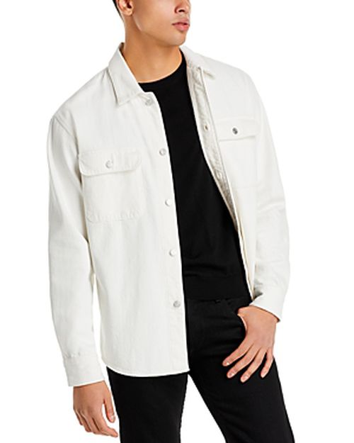 Textured Terry Overshirt