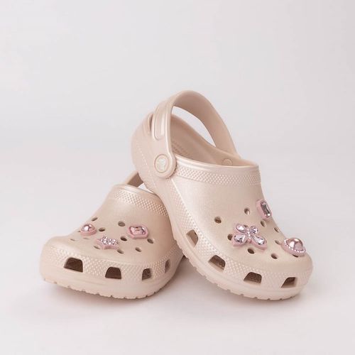 Crocs Classic Gemstone Clog - Little Kid / Big Kid - Pink Quartz