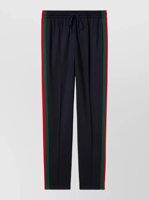 Gucci - jogger trousers side stripes detail design