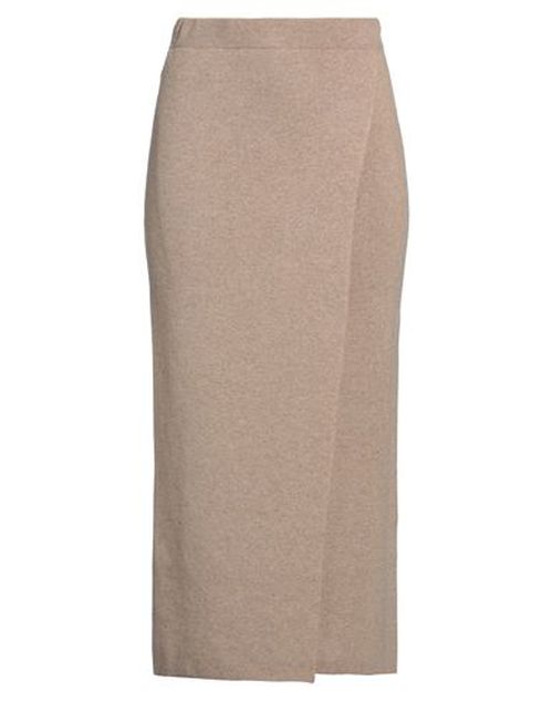 Max Mara Woman Maxi skirt Camel Size S Wool, Cashmere