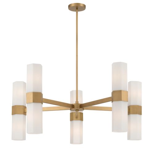 Legacy Brass Chandelier from the Delgada Collection