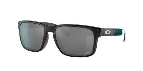 Oakley Man Sunglass OO9102 Philadelphia Eagles Holbrook™ -  Frame color: Matte Black, Lens color: Prizm Black