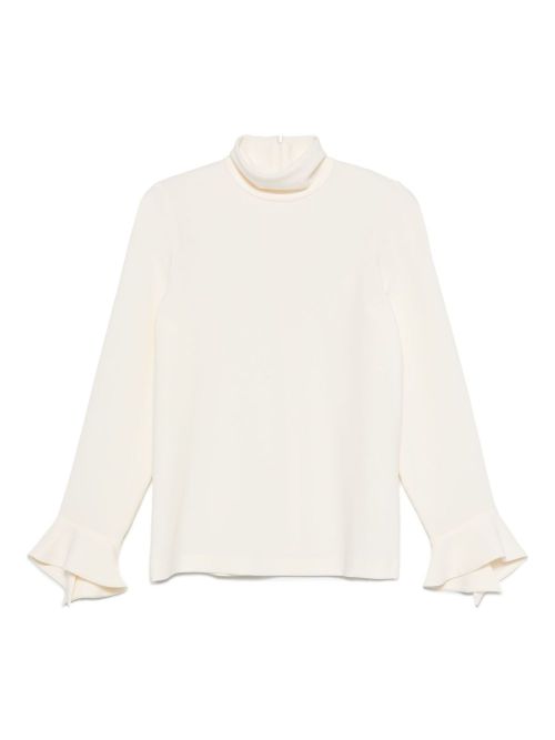 High-neck blouse