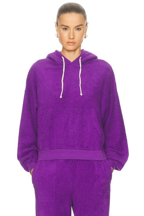 American Vintage Bobypark Hoodie in Purple