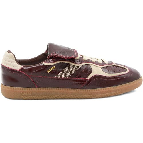 Alohas Tb.490 Club Patent Deep Burgundy Leather Sneaker