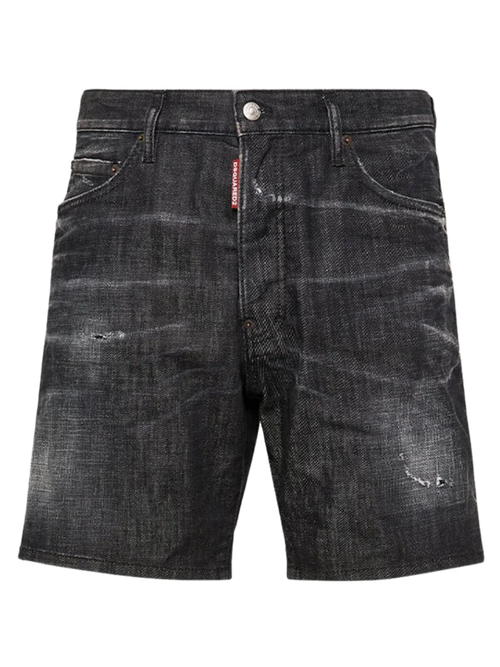 Dsquared2 Marine Bermuda Black Shorts - Black / W