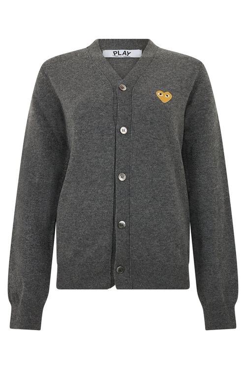 Comme Des Garçons Play Wool Cardigan - Classic Design, Multiple Sizes
