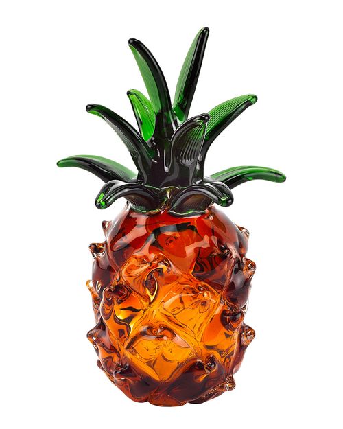 10In Pineapple Art Glass